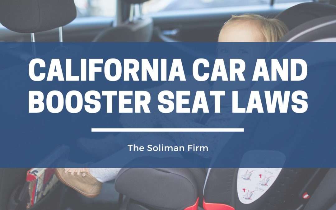 California Car and Booster Seat Laws